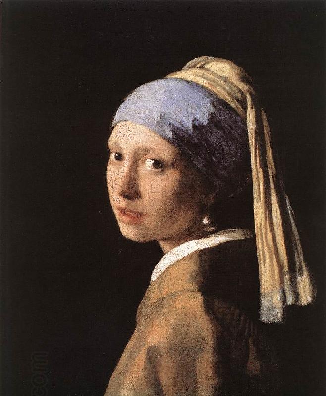 Jan Vermeer Girl with a Pearl Earring China oil painting art